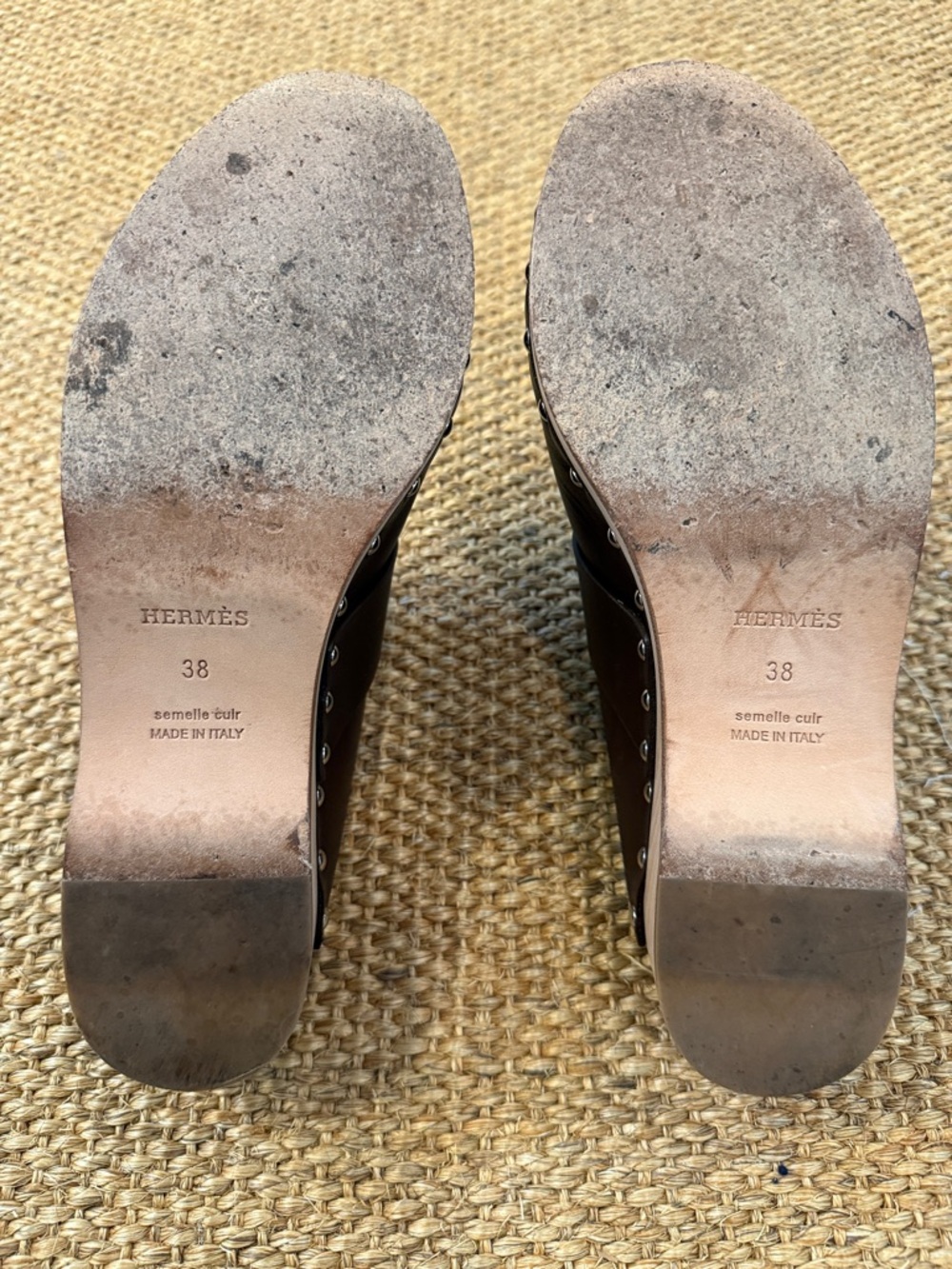 Hermes Cayla Clogs 38 - Picture 6 of 6